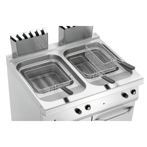Fritüür Seeria 700 - 2 x 15 L - Gaas