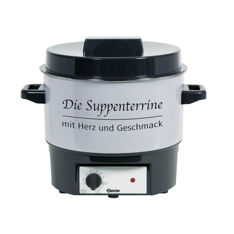 Soupière Party 16L Bartscher: Võimsus 1800W, maksimaalne temperatuur 90°C Soupière Party 16L Bartscher: Võimsus 1800W, maksimaalne temperatuur 90°C