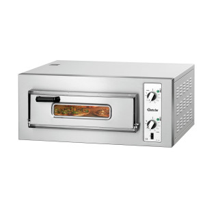 Pizzaahi NT 501 Bartscher: Samaaegne küpsetamine 4 pitsat kuni 450 °C