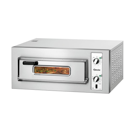 Pizzaahi NT 501 Bartscher: Samaaegne küpsetamine 4 pitsat kuni 450 °C