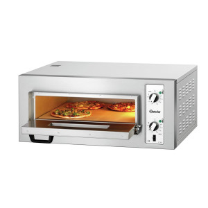 Pizzaahi NT 501 Bartscher: Samaaegne küpsetamine 4 pitsat kuni 450 °C