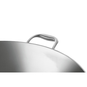 Professionaalne wok-pann Bartscher - Roostevaba teras - 22L