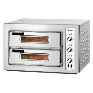 Neli pizza NT 502 Bartscher: Professionaalne kahekordne ahi 8 pitsa jaoks