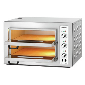 Neli pizza NT 502 Bartscher: Professionaalne kahekordne ahi 8 pitsa jaoks