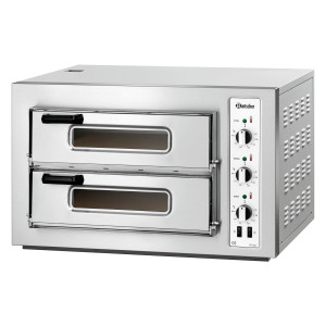 Neli pizza NT 502 Bartscher: Professionaalne kahekordne ahi 8 pitsa jaoks