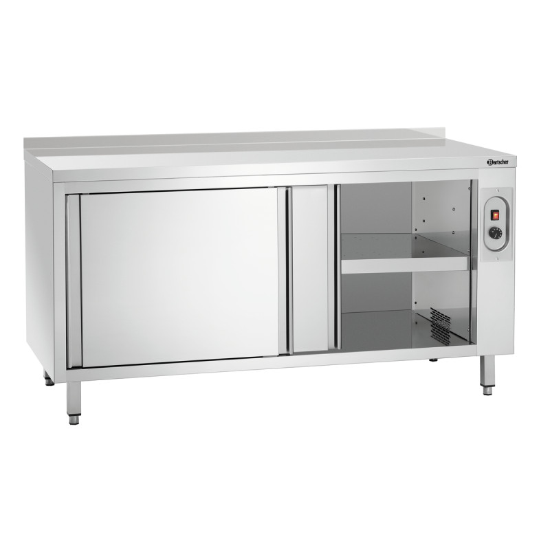 Professional heated cabinet Bartscher 700 - Stainless steel base unit 1600mm Professional heated cabinet Bartscher 700 - Stainless steel base unit 1600mm