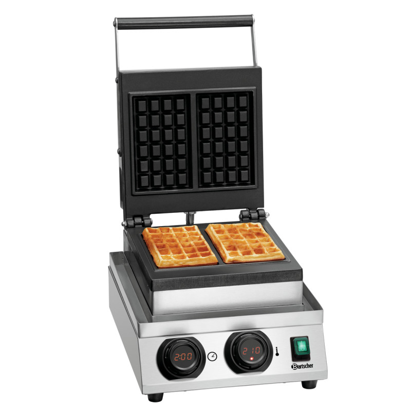 Gaufrier professionnel MDI 1BW-AL Bartscher | Gaufre de Bruxelles et puissance 1800W Gaufrier professionnel MDI 1BW-AL Bartscher | Gaufre de Bruxelles et puissance 1800W
