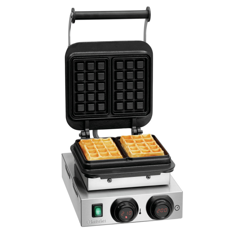 Gaufrier MDI 1BW160-101 Bartscher: Puissance 2200W, Température 300°C Gaufrier MDI 1BW160-101 Bartscher: Puissance 2200W, Température 300°C