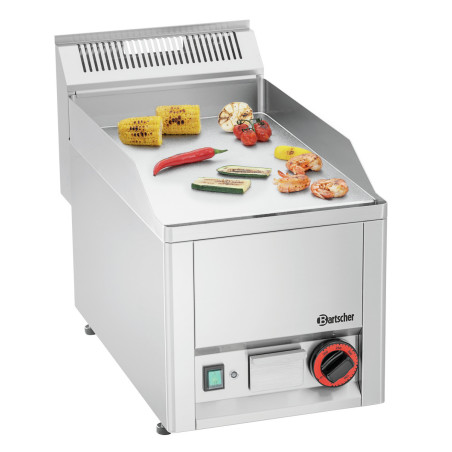 Plancha GPL 320E-G Bartscher: Kroomitud sile plaat ja võimsus 3000W