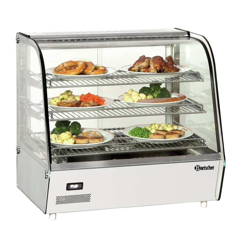 Vitrine chauffante Deli Plus I Bartscher - 120L, éclairage LED Vitrine chauffante Deli Plus I Bartscher - 120L, éclairage LED