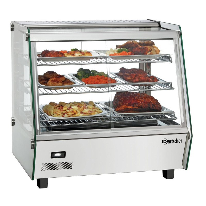 Bartscher DeliPlus I-D heated display case | Optimal temperature maintenance and presentation Bartscher DeliPlus I-D heated display case | Optimal temperature maintenance and presentation
