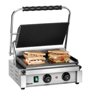 Gril kontakt Panini-T 1GR Bartscher professionaalne
