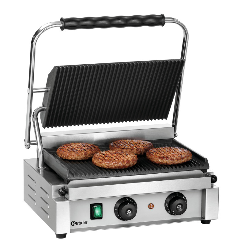 Grill contact Panini-T Bartscher : Kõrge jõudlusega kontaktgrill paninide ja võileibade jaoks Grill contact Panini-T Bartscher : Kõrge jõudlusega kontaktgrill paninide ja võileibade jaoks