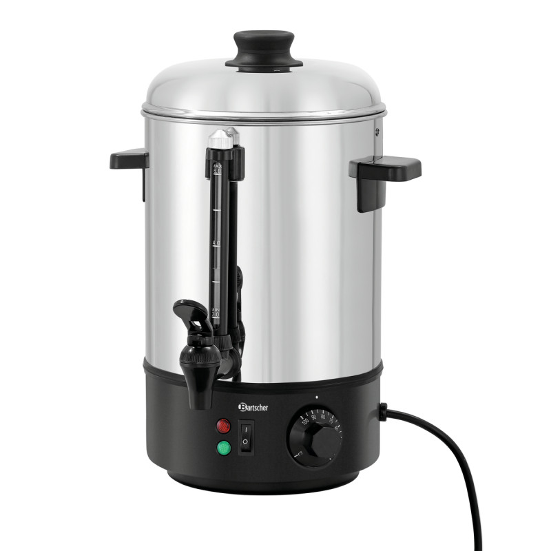 Reguleeritava temperatuuriga 6L Bartscheri roostevabast terasest kuuma vee jaotur Reguleeritava temperatuuriga 6L Bartscheri roostevabast terasest kuuma vee jaotur