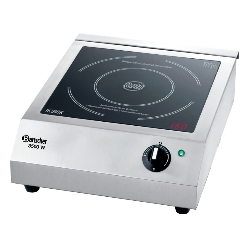 Bartscher 3.5kW induction hob - Precise and powerful cooking Bartscher 3.5kW induction hob - Precise and powerful cooking