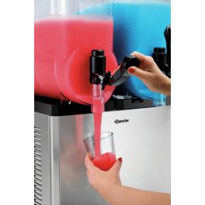 Professionaalne granita masin 2120 Bartscher - 2 roostevabast terasest reservuaari