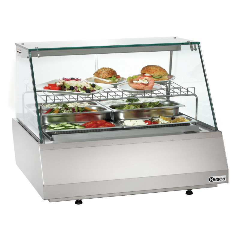 Vitrine külmik 2/1 GN lameda klaasiga Bartscher | Professionaalne köök Vitrine külmik 2/1 GN lameda klaasiga Bartscher | Professionaalne köök