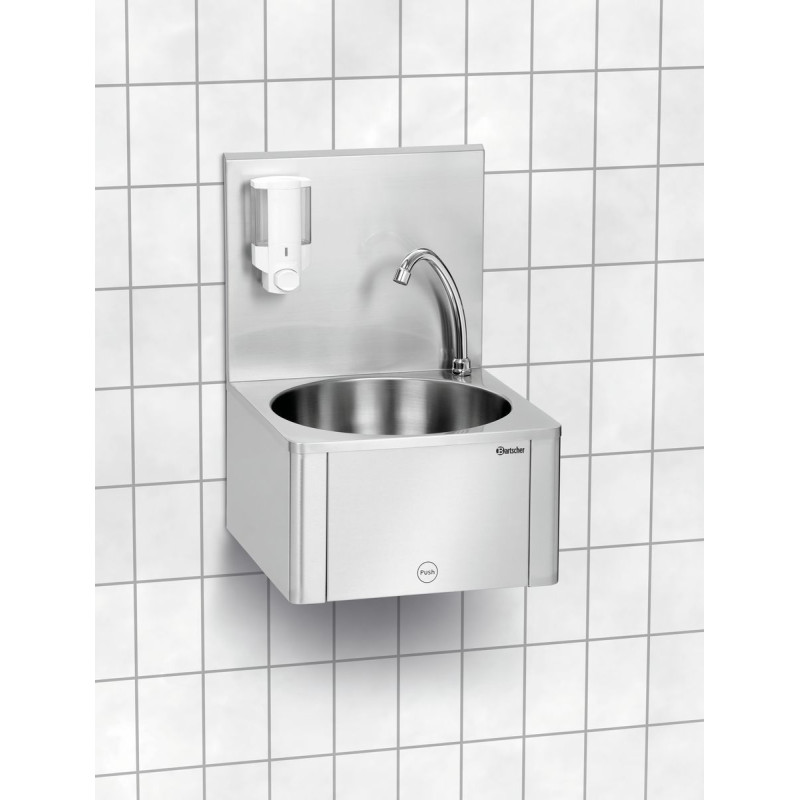 Hand wash basin W10-KB Plus Bartscher - Optimal hygiene and practicality Hand wash basin W10-KB Plus Bartscher - Optimal hygiene and practicality