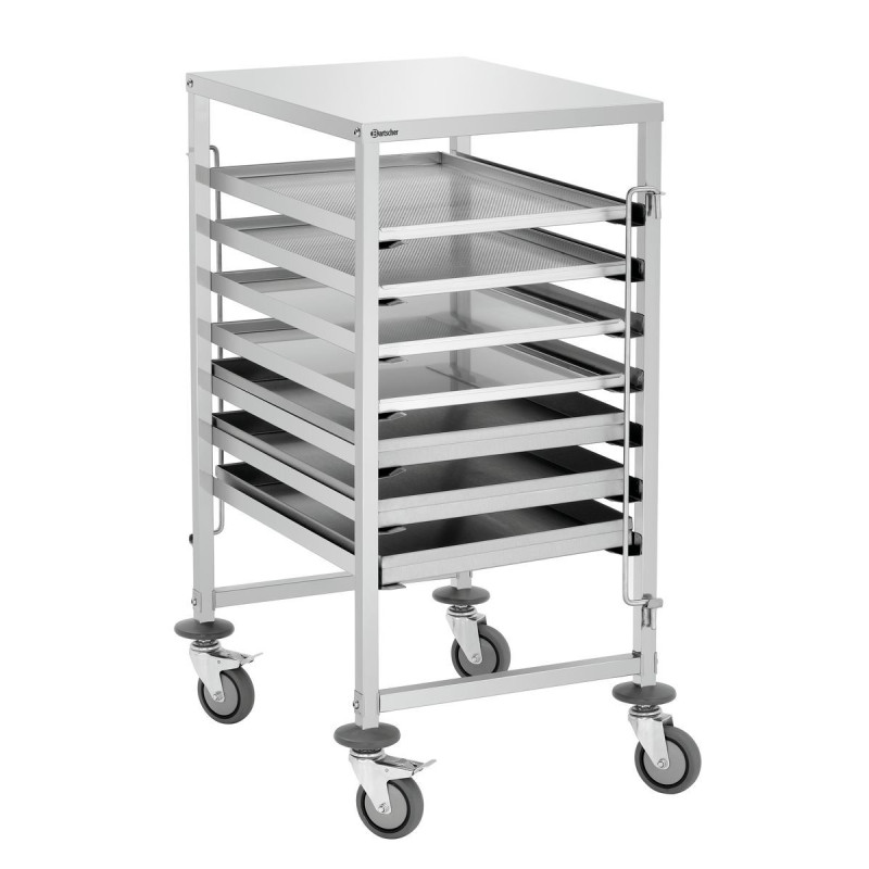 Euronorm Trolley AEN700-6040 Bartscher: Professional storage in catering Euronorm Trolley AEN700-6040 Bartscher: Professional storage in catering