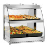 Esitlustaldrik 60S-280x420 mustast melamiinist - Bartscher