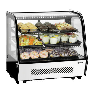 Esitlustaldrik 60S-280x420 mustast melamiinist - Bartscher