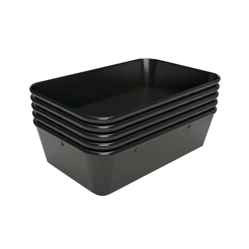 Esitlustaldrik 80S-190x300 mustast melamiinist - Bartscher - Atraktiivne disain Esitlustaldrik 80S-190x300 mustast melamiinist - Bartscher - Atraktiivne disain