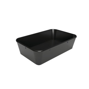 Esitlustaldrik 80S-190x300 mustast melamiinist - Bartscher - Atraktiivne disain