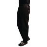 Köögipüksid Easyfit Must Tefloniga - Suurus XL - Whites Chefs Clothing - Fourniresto