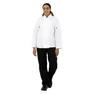 Kokandusvest valge pikkade varrukatega Vegas - suurus M - Whites Chefs Clothing - Fourniresto