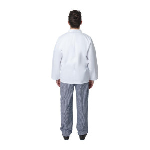 Kokandusvest valge pikkade varrukatega Vegas - suurus XL - Whites Chefs Clothing - Fourniresto