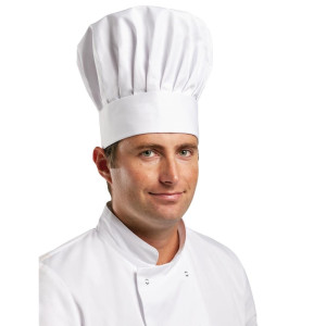 Toque De Chef Tallboy - Suurus L 61 cm - Whites Chefs Clothing - Fourniresto