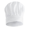 Toque De Chef Tallboy - Suurus M 58 cm - Valge peakokkade riietus - Fourniresto