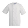 Kokandusvest valge lühikeste varrukatega Vegas - suurus XL - Whites Chefs Clothing - Fourniresto
