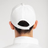 Valge baseballi müts reguleeritava rihmaga - Üks suurus sobib kõigile - Whites Chefs Clothing - Fourniresto