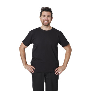 T-särk Unisex Must - Suurus L - FourniResto - Fourniresto