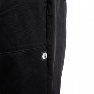 Kokanduspüksid naistele mustad Executive - suurus S - Chef Works - Fourniresto