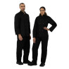 Must Köögisegune Must Pikkade Varrukatega Veste - Suurus L - Whites Chefs Clothing - Fourniresto