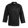 Must Köögisegune Must Pikkade Varrukatega Veste - Suurus XL - Whites Chefs Clothing - Fourniresto
