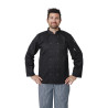 Must Köögisegune Must Pikkade Varrukatega Veste - Suurus XL - Whites Chefs Clothing - Fourniresto