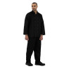 Must Köögisegune Must Pikkade Varrukatega Veste - Suurus XL - Whites Chefs Clothing - Fourniresto