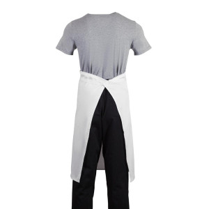 Standardne valge esiliist 914 x 762 mm - Whites Chefs Clothing - Fourniresto