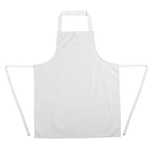 Esiliistak valge 711 x 656 mm - valge peakokkade riietus - Fourniresto