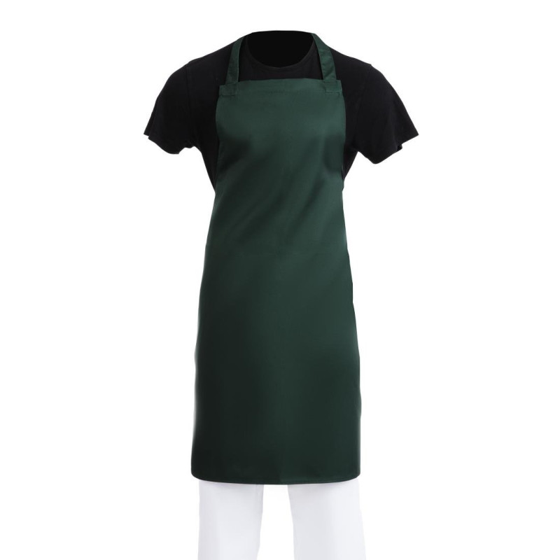 Tabier Bavette Roheline Pudel 710 x 970 mm - Whites Chefs Clothing - Fourniresto Tabier Bavette Roheline Pudel 710 x 970 mm - Whites Chefs Clothing - Fourniresto