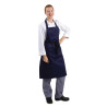 Põlle esilukuga, mereväesinine 710 x 970 mm - Whites Chefs Clothing - Fourniresto