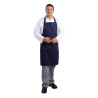 Põlle esilukuga, mereväesinine 710 x 970 mm - Whites Chefs Clothing - Fourniresto