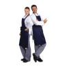 Põlle esilukuga, mereväesinine 710 x 970 mm - Whites Chefs Clothing - Fourniresto