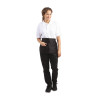 Must Limonaadikokk Mustade taskutega - Üks suurus - Whites Chefs Clothing - Fourniresto
