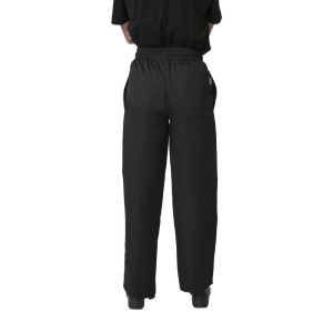 Kokanduspüksid Must Vegas - Suurus S - Whites Chefs Clothing - Fourniresto