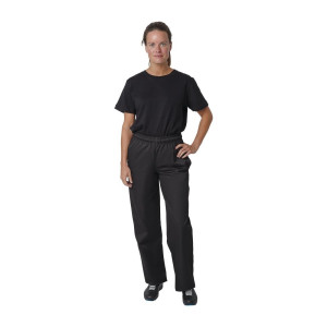 Kokanduspüksid Must Vegas - Suurus S - Whites Chefs Clothing - Fourniresto