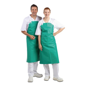 Tablier Veekindel Väga Vastupidav Roheline 1070 X 910 Mm - Whites Chefs Clothing - Fourniresto